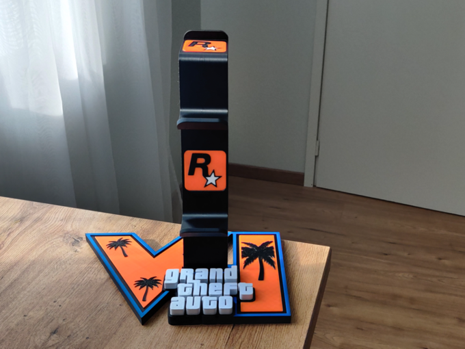 Suporte 2 Controle Fone GTA 6
